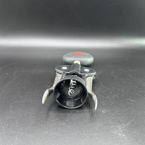 OXO Wine Opener Key Winged Corkscrew Bottle Opener Bartender Barware Tool Black - Picture 7 of 7